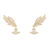 비비안 웨스트우드 Vivienne Westwood Gold Dawna Earrings 241314F022041