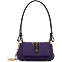 비비안 웨스트우드 Vivienne Westwood Purple Hazel Small Bag 241314F048099