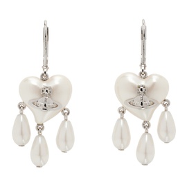 비비안 웨스트우드 Vivienne Westwood Silver Sheryl Earrings 241314F022013