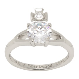 비비안 웨스트우드 Vivienne Westwood Silver Reina Petite Ring 232314F024005