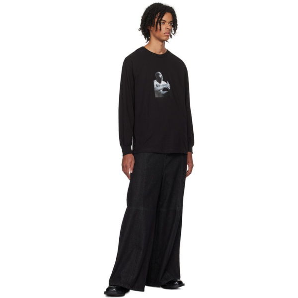  와코마리아 WACKO 마리아 블랙 MARIA Black 2Pac Long Sleeve T-Shirt 232948M213002
