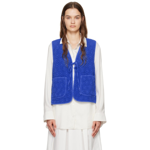 막스마라 Weekend 맥스마라 Max Mara Blue Lory Vest 241183F068001