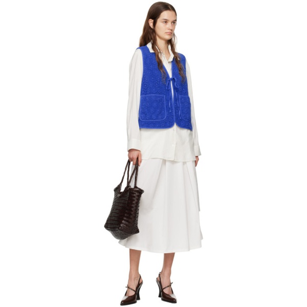 막스마라 Weekend 맥스마라 Max Mara Blue Lory Vest 241183F068001