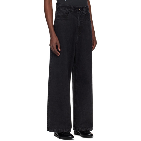  WILLY CHAVARRIA Black Santee Alley Jeans 241232M186024