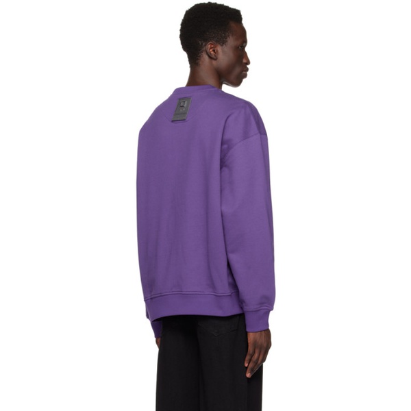  우영미 WOOYOUNGMI Purple Crewneck Sweatshirt 231704M204004