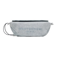 우영미 WOOYOUNGMI Blue Sling Logo Denim Bag 241704M170000