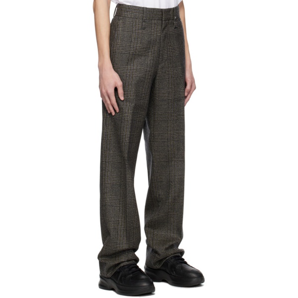  우영미 WOOYOUNGMI Gray Tapered Trousers 232704M191006