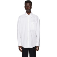 우영미 WOOYOUNGMI White Printed Shirt 241704M192028