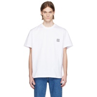 우영미 WOOYOUNGMI White Patch T-Shirt 231704M213013