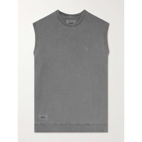 WTAPS Logo-Embroidered Cotton-Jersey Sweater Vest 1647597310971218