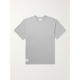 WTAPS Academy Logo-Appliqued Printed Cotton-Blend Jersey T-Shirt 1647597324624242