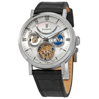 Waldhoff MEN'S Ultramatic Limited Leather Silver (Tourbillons) Dial Watch Ultramatic Diamond Bay Limited