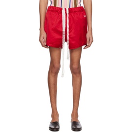 웨일즈 보너 Wales Bonner Red Casette Shorts 231752M193000