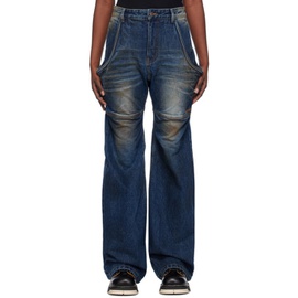 웰던 We11done Blue Wire Jeans 241327F069005