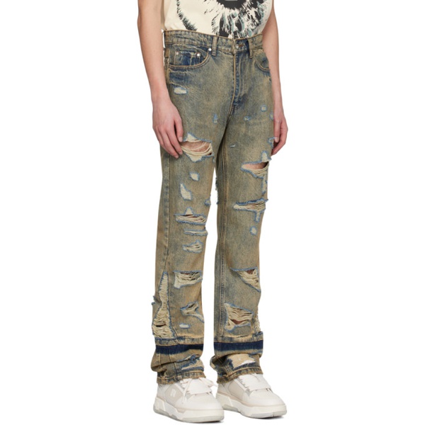  Who Decides War Navy Gnarly Jeans 241389M186006