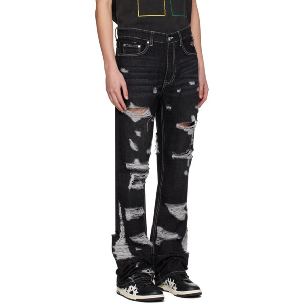  Who Decides War Black Gnarly Jeans 241389M186011