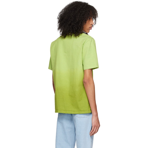  위니 뉴욕 Winnie New York Green Crewneck T-Shirt 231518M213002