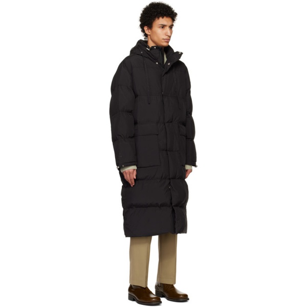  원 헌드레드 Won Hundred Black North Puffer Coat 222636M178001