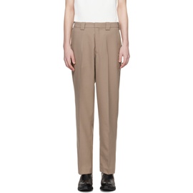 원 헌드레드 Won Hundred Taupe Jayden Trousers 241636M191004