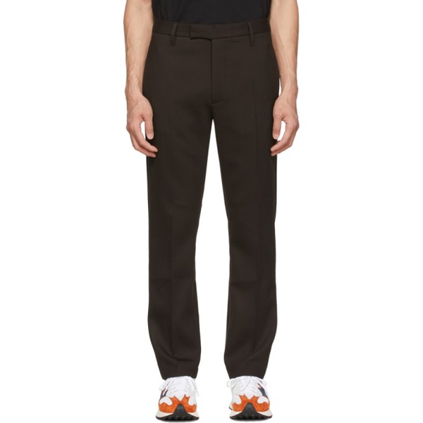  원 헌드레드 Won Hundred Brown Bill Trousers 221636M191002