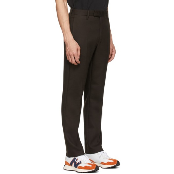  원 헌드레드 Won Hundred Brown Bill Trousers 221636M191002