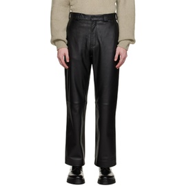 원 헌드레드 Won Hundred Black Jayden Leather Pants 232636M189000