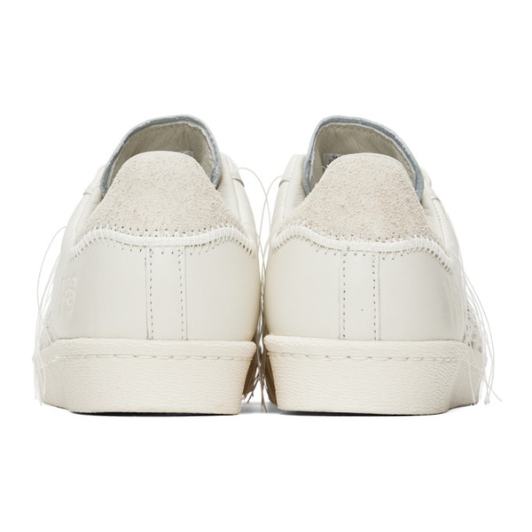  Y-3 White Superstar Sneakers 231138F128010