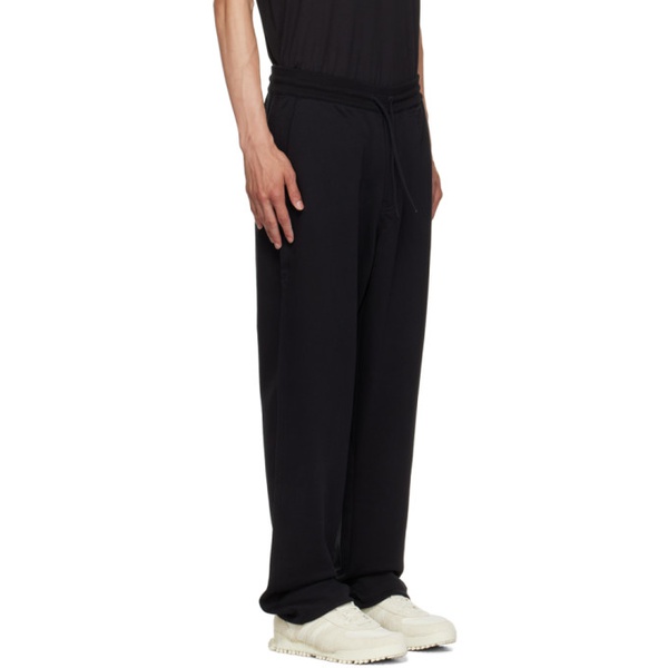  Y-3 Black Straight Sweatpants 232138M191001