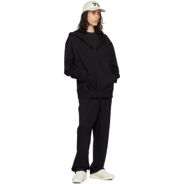  Y-3 Black Straight Sweatpants 232138M191001