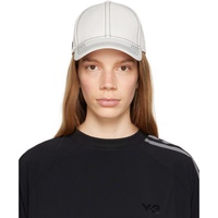 Y-3 Beige Stitch Cap 231138F016007