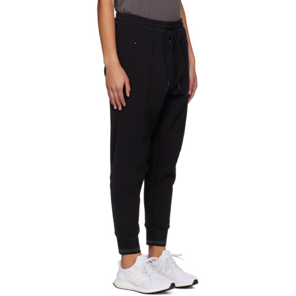 Y-3 Black Relaxed-Fit Lounge Pants 222138F086000
