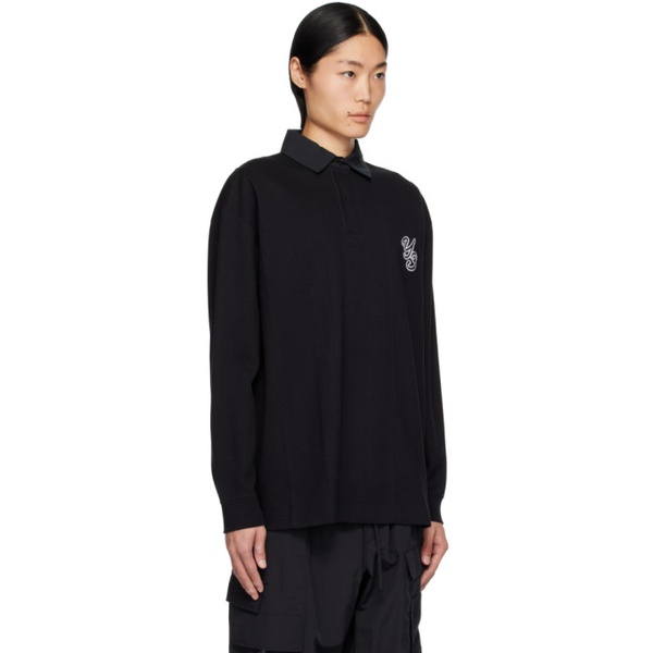  Y-3 Black Relaxed Shirt 232138M192003