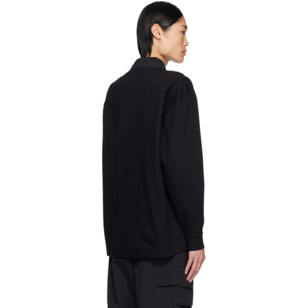  Y-3 Black Relaxed Shirt 232138M192003