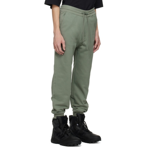  Y-3 Green Cuffed Sweatpants 241138M190005