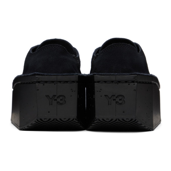  Y-3 Black Kyasu Low Sneakers 241138M237047