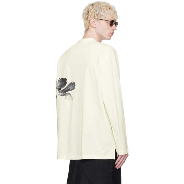  Y-3 오프화이트 Off-White Graphic Long Sleeve T-Shirt 241138M213016