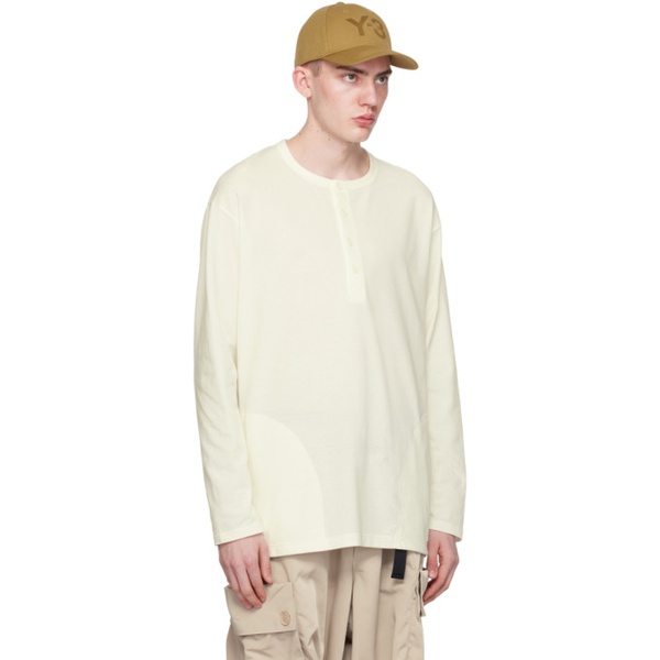  Y-3 오프화이트 Off-White Buttoned Long Sleeve T-Shirt 241138M213024