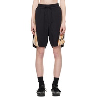 Y-3 Black Rust Dye Shorts 241138F088004