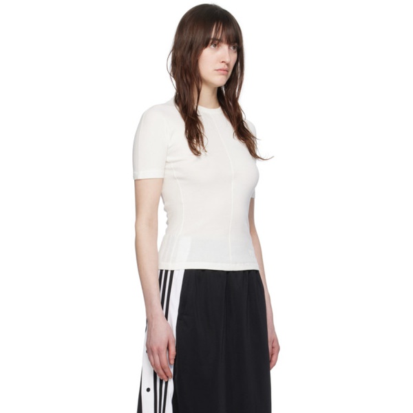  Y-3 오프화이트 Off-White Central Seam T-Shirt 241138F110014