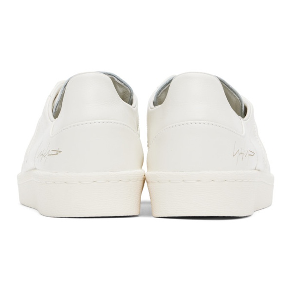  Y-3 White Superstar Sneakers 241138M237014