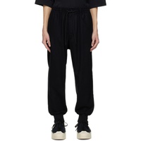 Y-3 Black Drawstring Sweatpants 241138M190002