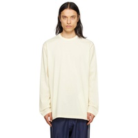 Y-3 오프화이트 Off-White Loose Long Sleeve T-Shirt 231138M213009