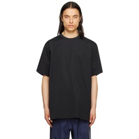 Y-3 Black Loose T-Shirt 231138M213001