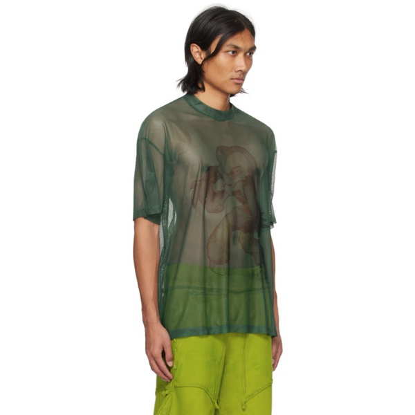  YAKU Green Elli T-Shirt 241182M213000