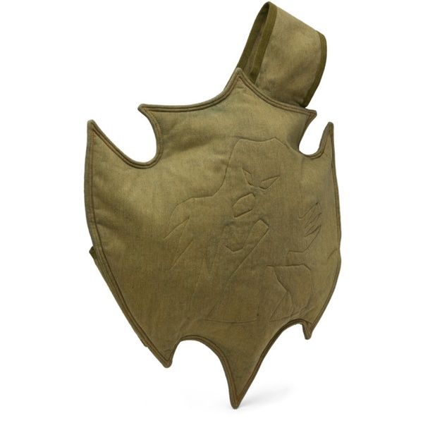  YAKU Khaki Shield Bag 242182M170000