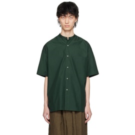 YLEEVE Green Pocket Shirt 241204M192003