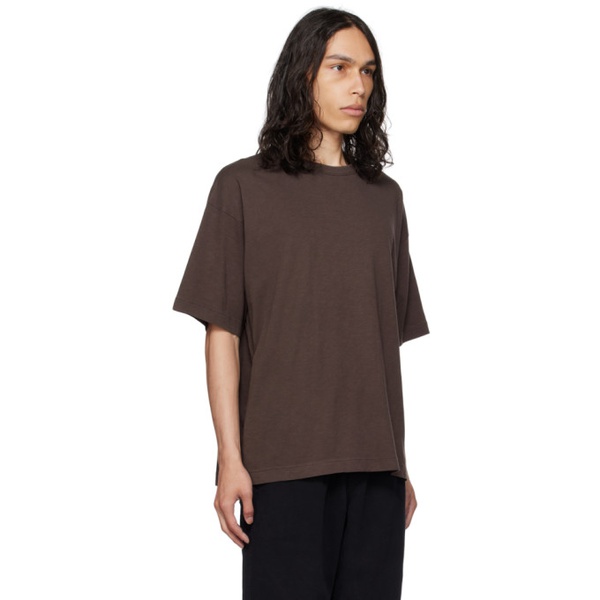  YMC Brown Triple T-Shirt 232161M213004