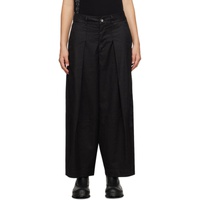 YMC Black Deadbeat Trousers 232161F087015