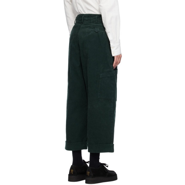  YMC Green Grease Trousers 241161F087003