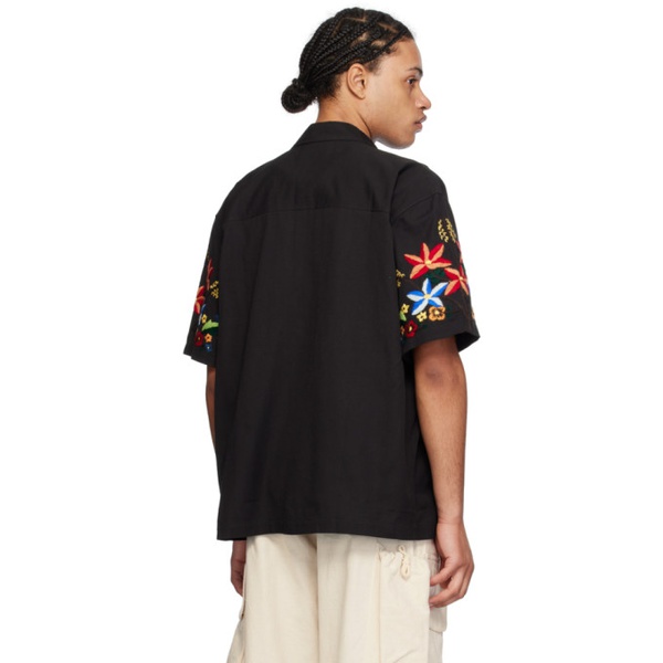  YMC Black Idris Shirt 241161M192014